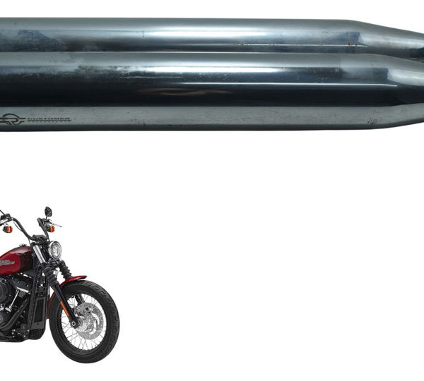 Par Ponteira Esportiva Customer Harley Street Bob M8 18-20