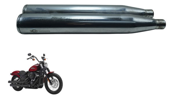 Par Ponteira Esportiva Customer Harley Street Bob M8 18-20