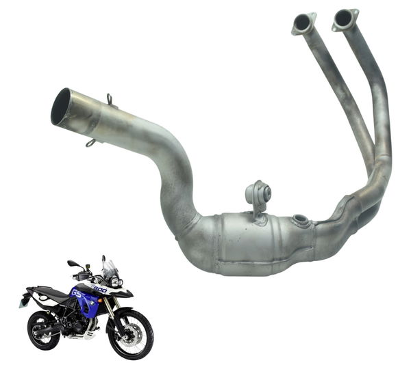 Curva Escape C/ Coletor Bmw F 800 Gs 09-12 Original