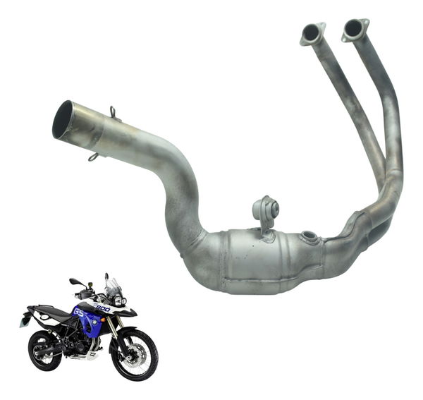 Curva Escape C/ Coletor Bmw F 800 Gs 09-12 Original