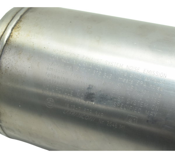 Ponteira Escape C/ Avaria Bmw F 800 Gs 09-12 Original