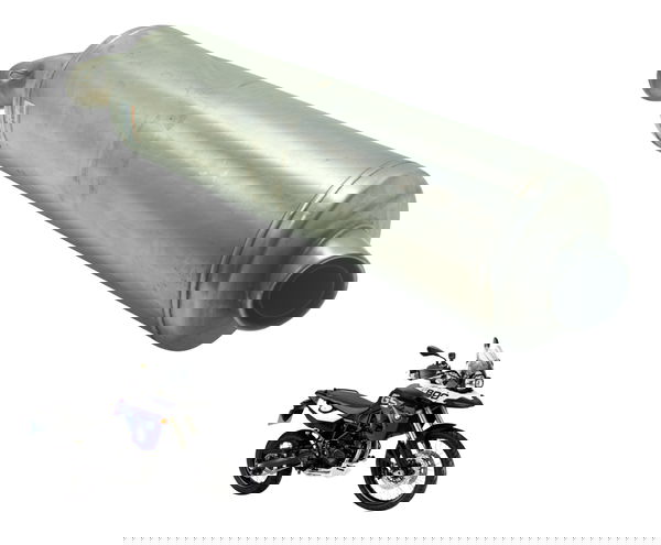 Ponteira Escape C/ Avaria Bmw F 800 Gs 09-12 Original