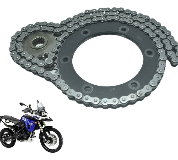 Kit Relação Bmw F 800 Gs 09-12 Original Preto