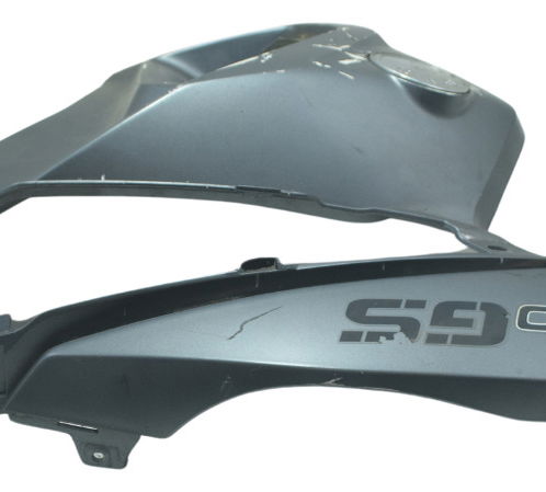 Carenagem Lateral Esq C/ Detalhes Bmw F 800 Gs 09-12 Orig Cinza