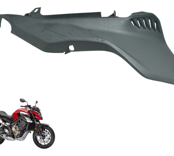 Acabamento Aba Tanque Esq C/ Avaria Honda Cb 650f 18-21 Orig