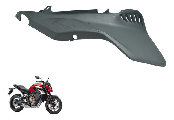 Acabamento Aba Tanque Esq C/ Avaria Honda Cb 650f 18-21 Orig