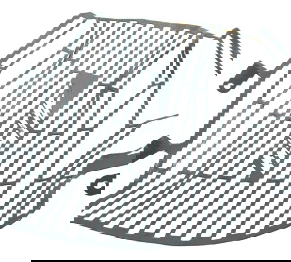 Grade Proteção Radiador C/ Avaria Honda Cb 650f 18-21 Orig Preto