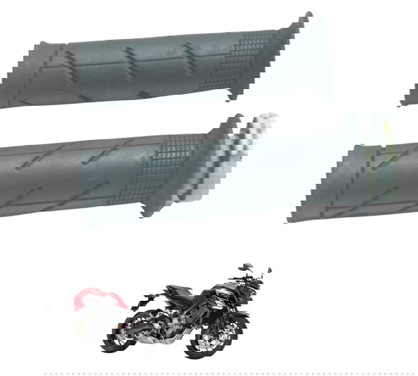 Par Manoplas Honda Cb 650f 18-21 Original Preto