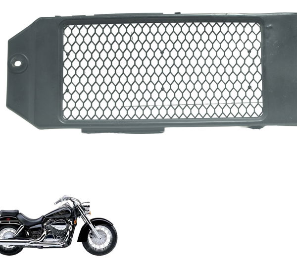 Grade Proteção Radiador C/avaria Honda Shadow 750 06-08 Orig