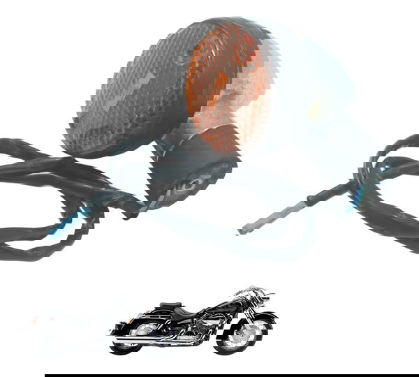 Pisca Dianteiro Dir C/ Avaria Honda Shadow 750 06-08 Orig