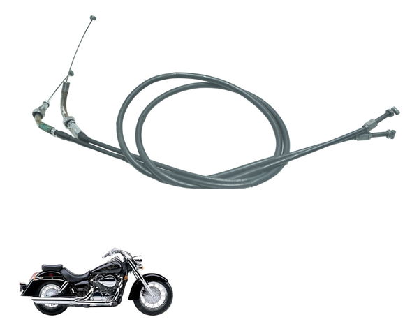 Cabo A E B Acelerador Honda Shadow 750 06-08 Original
