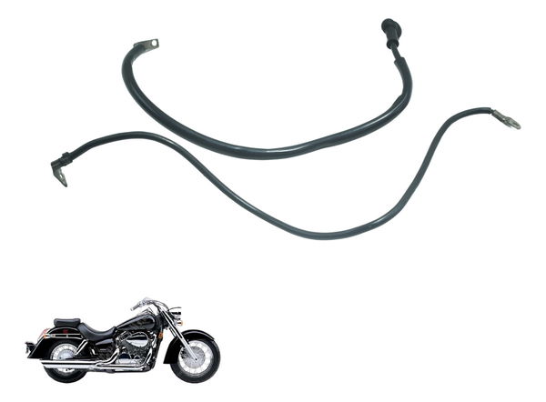 Cabos Bateria Honda Shadow 750 06-08 Original