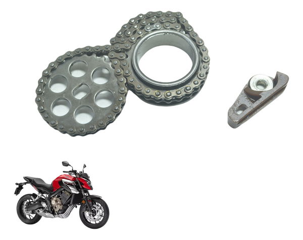 Engrenagem Corrente Bomba Óleo Honda Cb 650f 18-21 Original