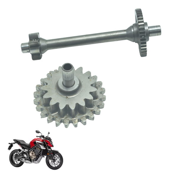 Engrenagem Redução Partida Honda Cb 650f 18-21 Original