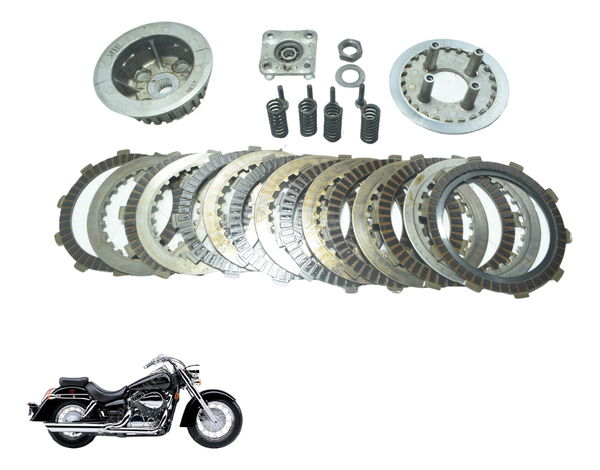 Cubo E Platão Embreagem Honda Shadow 750 06-08 Original
