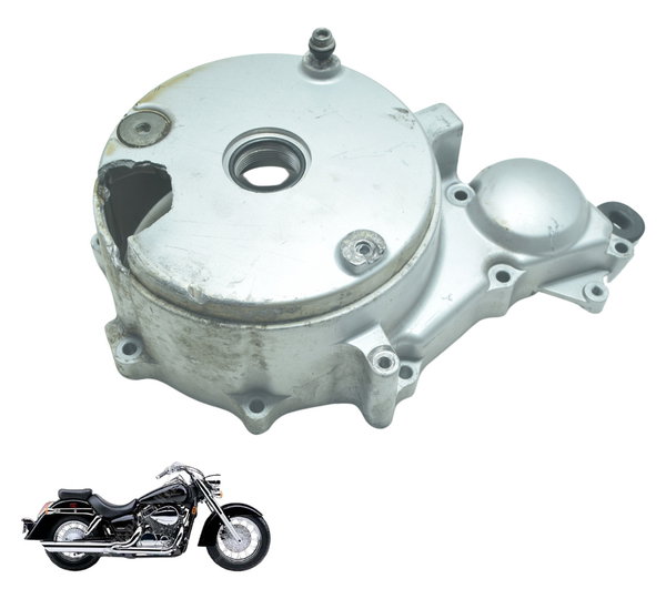 Tampa Estator C/avaria Honda Shadow 750 06-08 Original Prateado