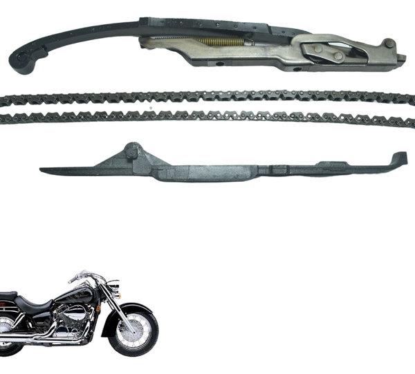 Kit Guia Tensor  Corrente Comando Honda Shadow 750 06-08 Ori