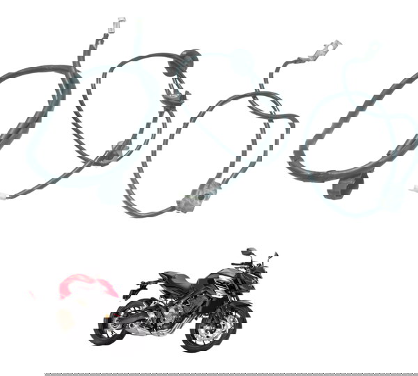 Cabo Bateria +/- Honda Cb 650f 18-21 Original