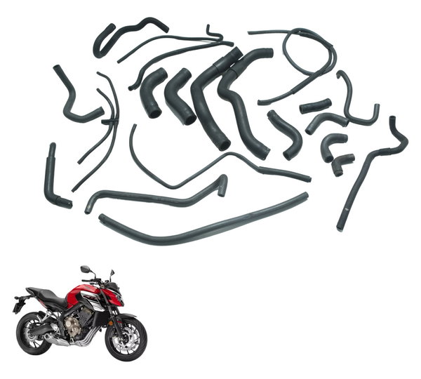 Kit Mangueiras Honda Cb 650f 18-21 Original
