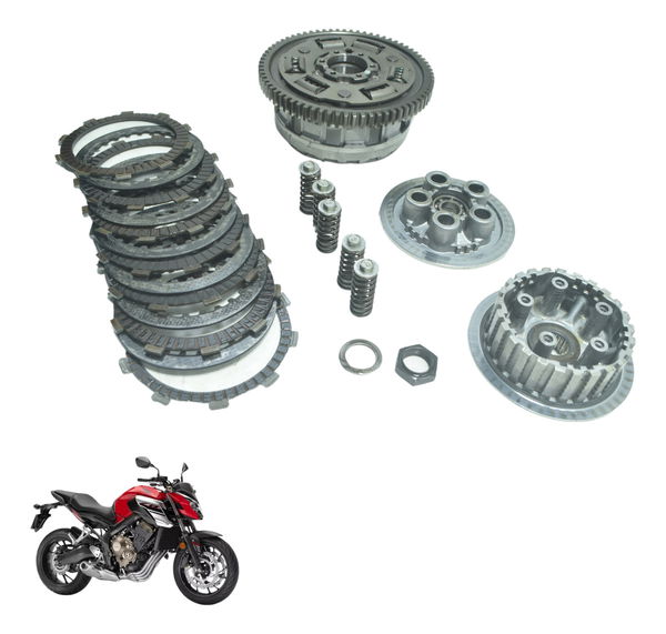 Embreagem Completa Honda Cb 650f 18-21 Original