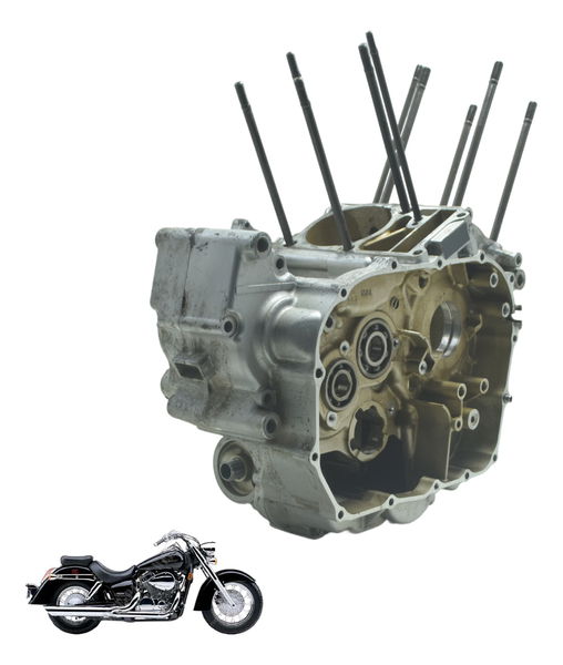 Carcaça Bloco Motor Honda Shadow 750 06-08 Original