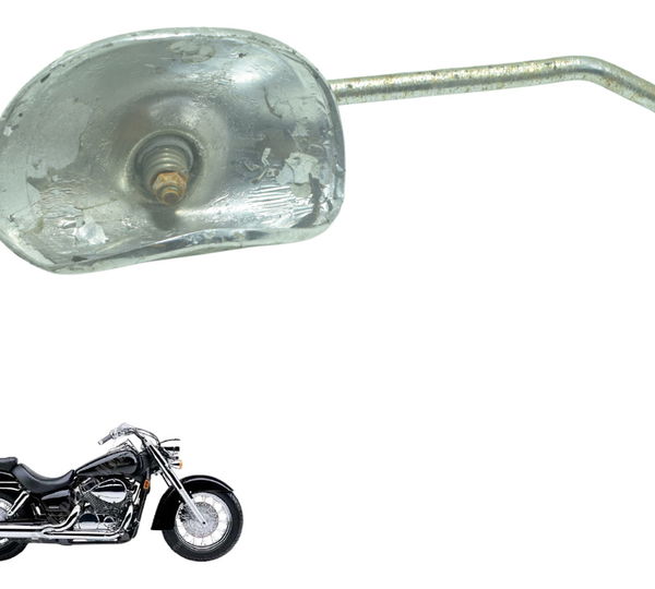 Carcaça Espelho Retr Esq C/deta  Honda Shadow 750 06-08 Orig