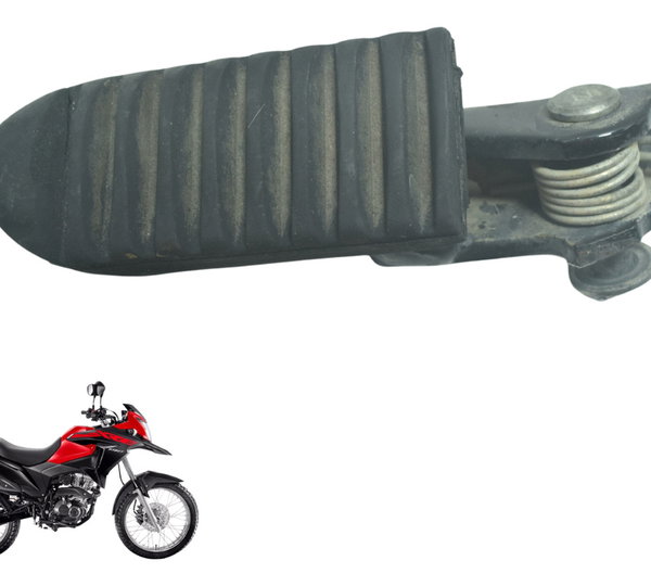 Pedaleira Dianteira Esq C/ Detalhes Honda Xre 190 19-24 Orig
