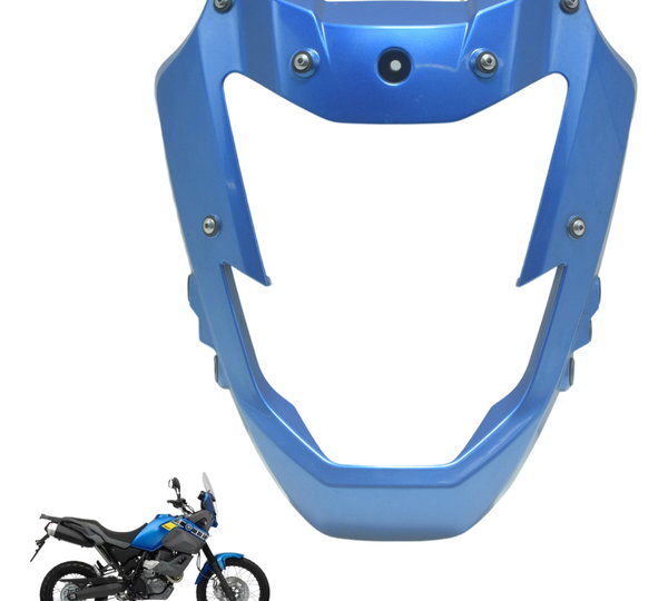 Carenagem Farol C/ Avaria Yamaha Xt 660z Tenere 12-15 Orig Azul