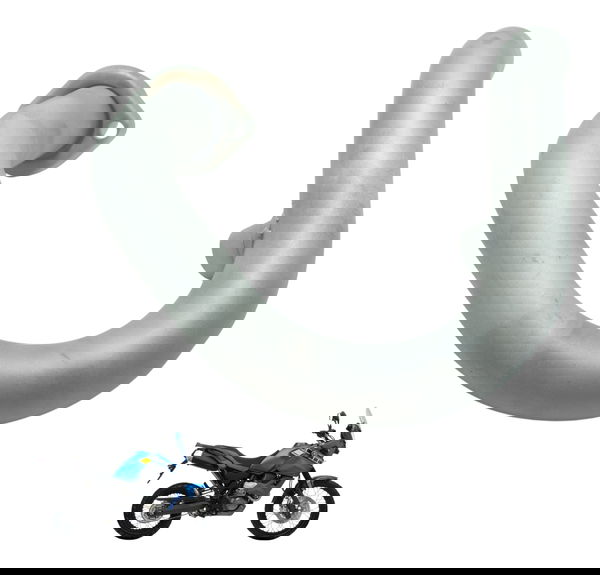 Curva Escape Esquerdo Yamaha Xt 660z Tenere 12-15 Original
