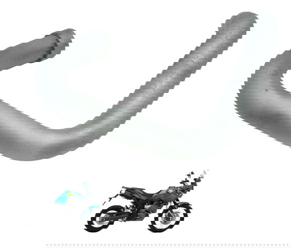 Curva Escape Direito Yamaha Xt 660z Tenere 12-15 Original