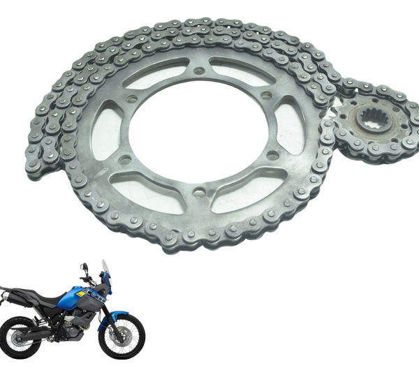 Kit Relação Yamaha Xt 660z Tenere 12-15 Original Cinza