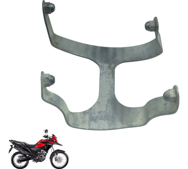 Suporte Paralama Diant C/ Avaria Honda Xre 190 19-24 Orig Preto