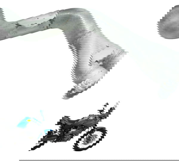 Curva Escape Yamaha Xt 660z Tenere 12-15 Original