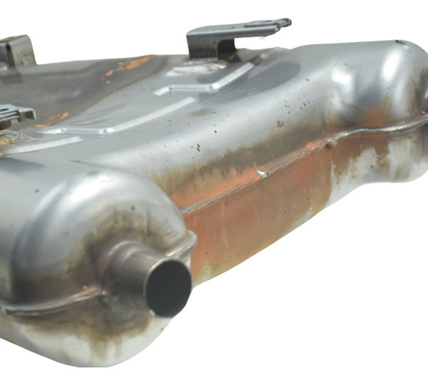 Ponteira Escape Yamaha Xt 660z Tenere 12-15 Original Cinza