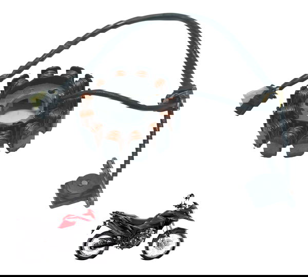 Estator C/ Pulsador Honda Xre 190 19-24 Original