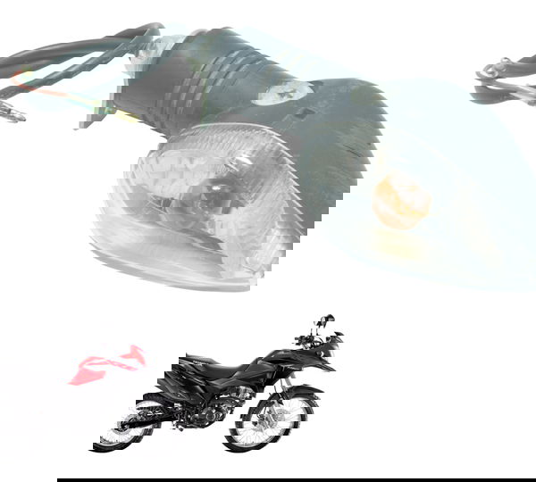 Pisca Traseiro Esq C/ Detalhes Honda Xre 190 19-24 Original