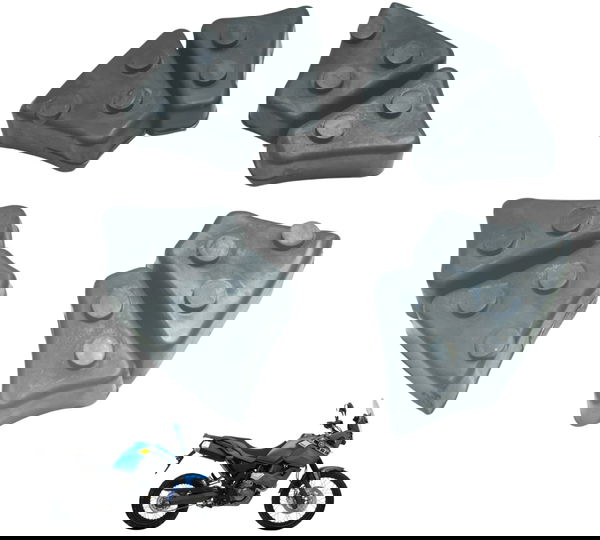 Coxim Cubo Coroa C/ Avaria Yamaha Xt 660z Tenere 12-15 Orig