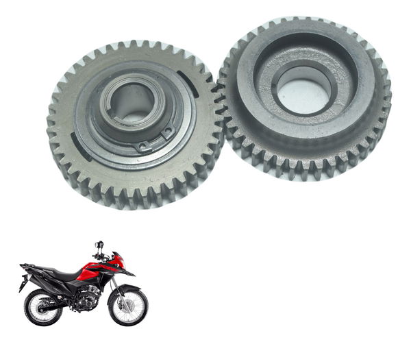 Par Engrenagem Balanceiro Honda Xre 190 19-24 Original