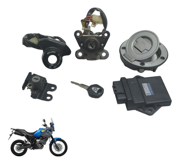 Kit Chave Code Yamaha Xt 660z Tenere 12-15 Original