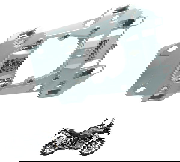 Bagageiro Bmw R1200 R 1200 Gs 13-15 Original Prateado