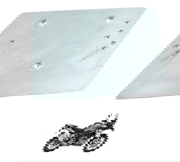 Suporte Placa C/ Detalhes Bmw R1200 R 1200 Gs 13-15