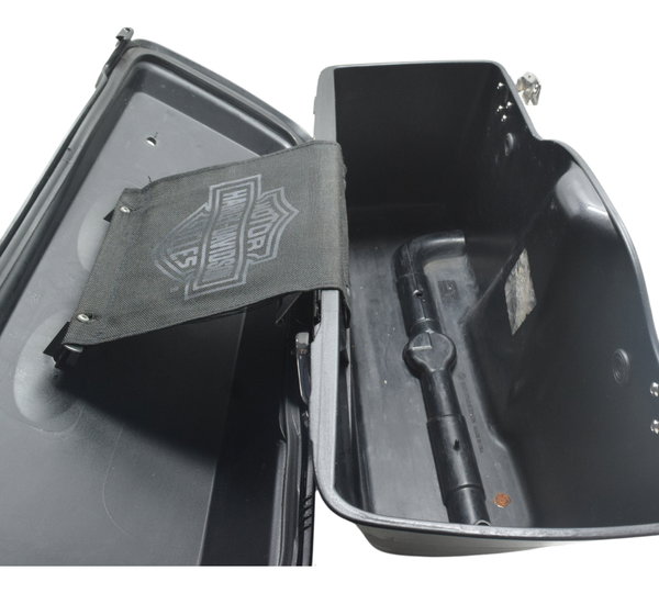 Alforge Direito C/detalhes Harley Electra Touring 08-13 Orig Preto