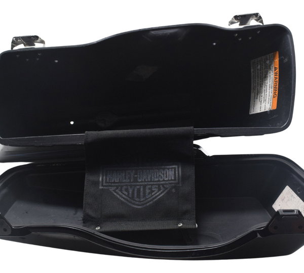 Alforge Direito C/detalhes Harley Electra Touring 08-13 Orig Preto