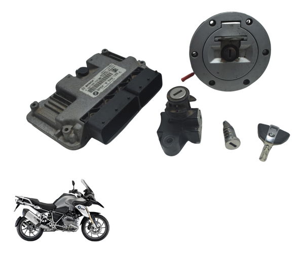 Kit Chave Ignição Modulo Cold Bmw R1200 R 1200 Gs 13-15 Orig