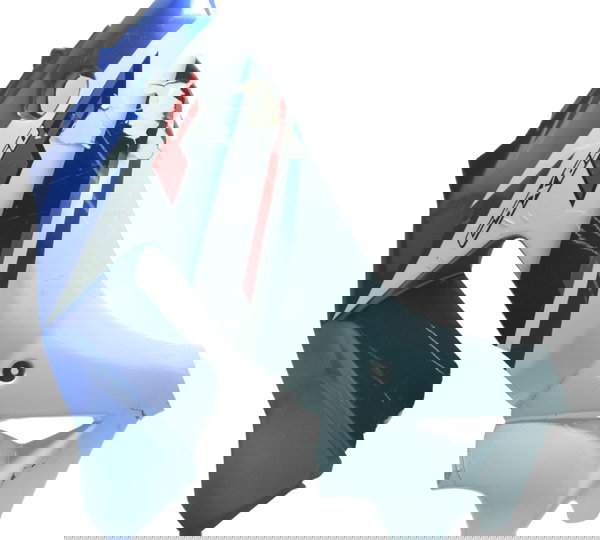 Carenagem Lateral Dir C/ Avaria Suzuki Gsx 650f 09-12 Orig Branco