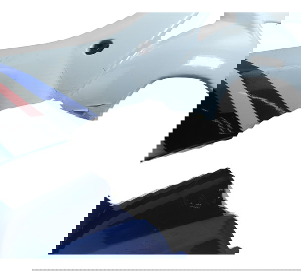 Carenagem Lateral Dir C/ Avaria Suzuki Gsx 650f 09-12 Orig Branco