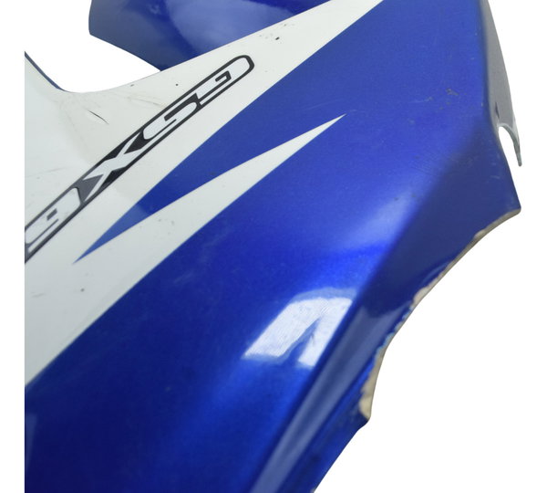 Carenagem Lateral Dir C/ Avaria Suzuki Gsx 650f 09-12 Orig Branco