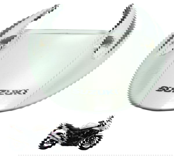 Carenagem Rabeta C/avaria Suzuki Gsx 650f 09-12 Orig Branco
