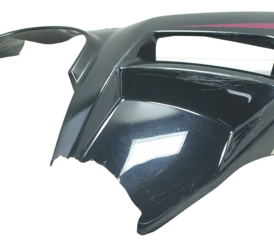 Carenagem Lateral Esq C/ Avaria Suzuki Gsx 650f 09-12 Orig Preto