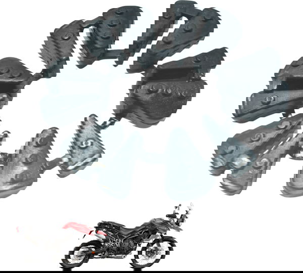 Jogo Coxim Cubo Coroa Triumph Tiger 800 Xca 18-20 Original